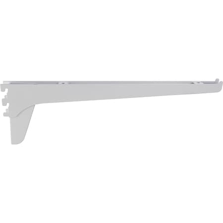 Hardware Resources 8" White Plated Heavy Duty Bracket for TRK05 Series Standards 5460-8WH